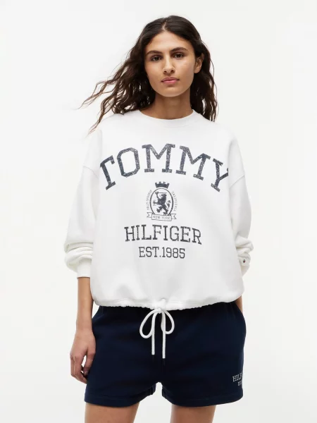 Geacă Tommy Hilfiger alb