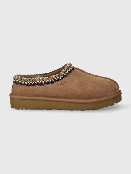 Papuci Din Piele Pentru Femei Ugg Tasman maro