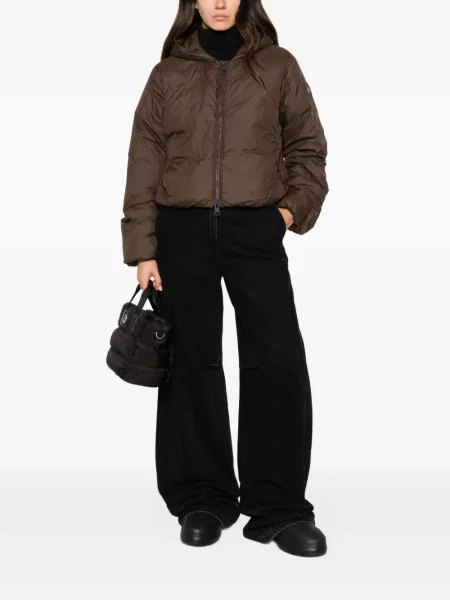 Geacă cu puf Canada Goose maro