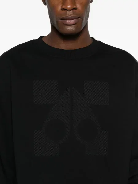 Hanorac crewneck Moose Knuckles negru