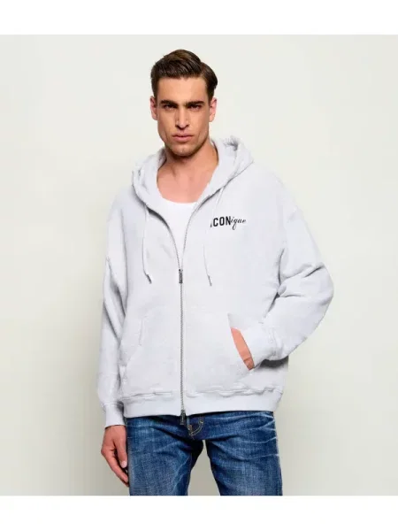 Hanorac Iconique | Boyfriend fit gri