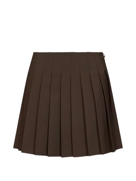 Fustă Mm6 Maison Margiela maro