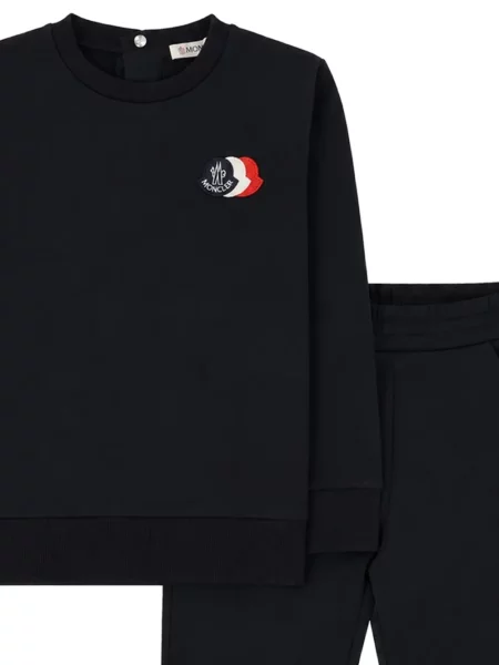 Komplet dresowy dziecięcy Moncler Enfant czarny
