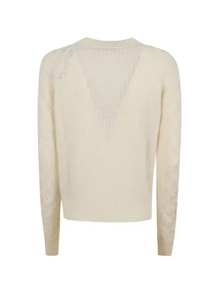 Cardigan Ermanno Scervino tricotate alb