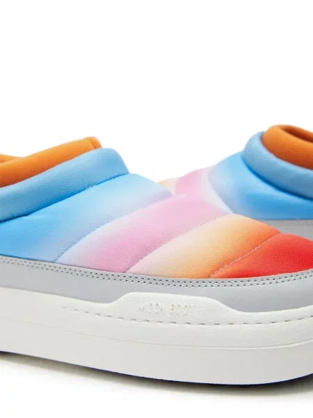 Sneakersy dziecięce Moon Boot niebieskie