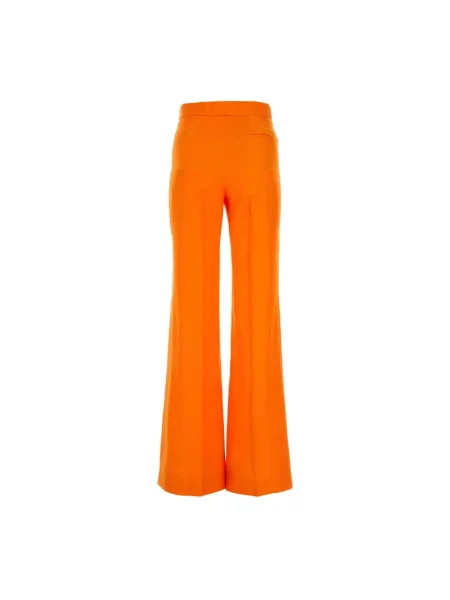 Spodnie Stella Mccartney pomarańczowe