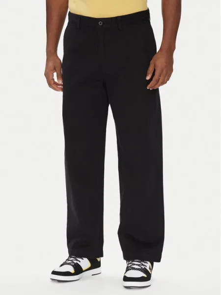 DC Shoes Chino hlače Worker Baggy Baggy Fit črna