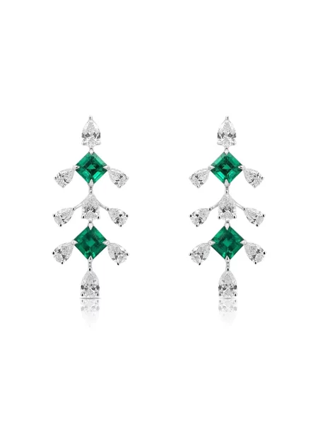 Обеци Hyt Jewelry бяло