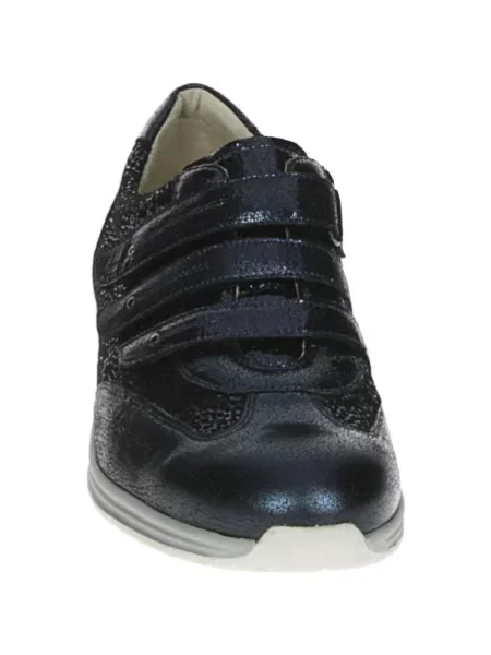 Sneakersy Durea zamszowe niebieskie