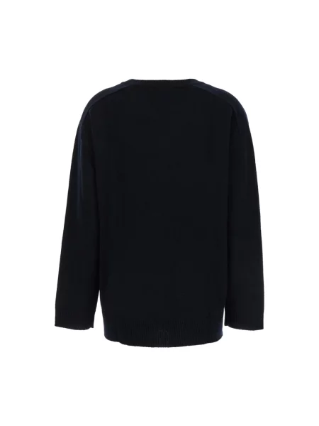 Sweter Parosh wełniany czarny