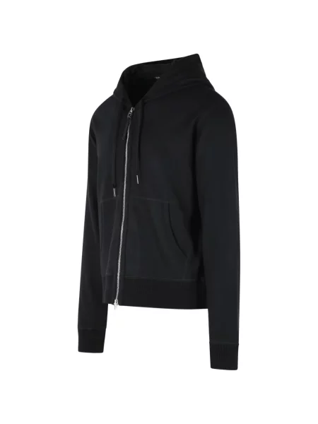 Majica s kapuljačom Tom Ford od kašmira crna