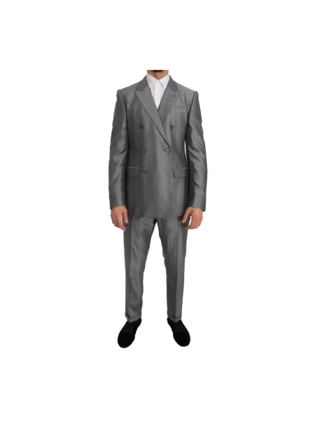 Garnitur Dolce And Gabbana wełniany czarny