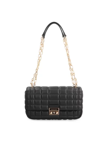 MICHAEL Michael Kors torebka skórzana TRIBECA czarny