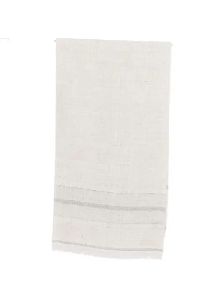 Fular Zegna cu franjuri cu dungi