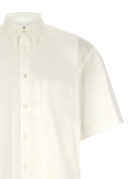 Rövid ing Comme Des Garçons Homme autogrammal fehér