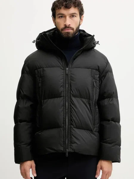 BOSS Зимно яке Orbok Oversize черен