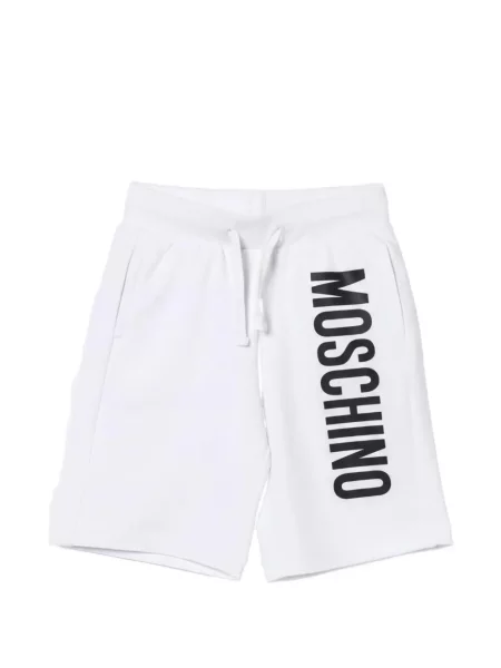 Szorty dziecięce Moschino białe