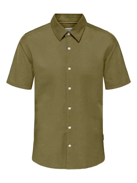 Only & Sons Cămașă Cantley oliv