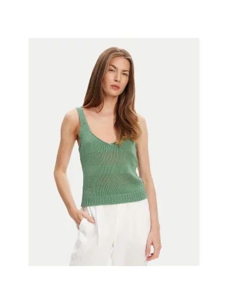 United Colors Of Benetton Felső Relaxed Fit zöld