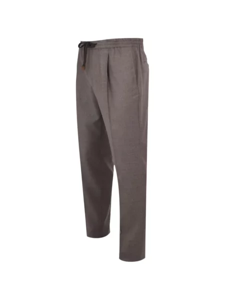 Pantaloni Slowear plisate gri