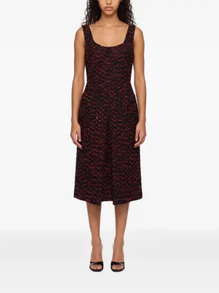 Rochie Elie Saab din tweed negru