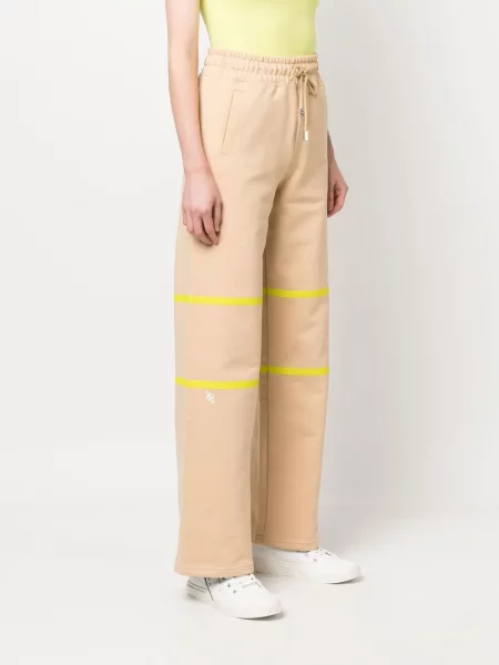 Pantaloni sport Gcds cu dungi maro