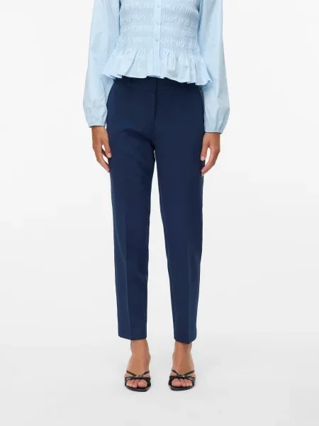 VERO MODA Pantaloni cu dungă VMGLORIA bleumarin