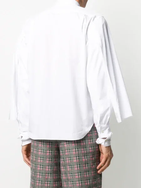 Дълго риза Comme Des Garçons Homme Plus бяло