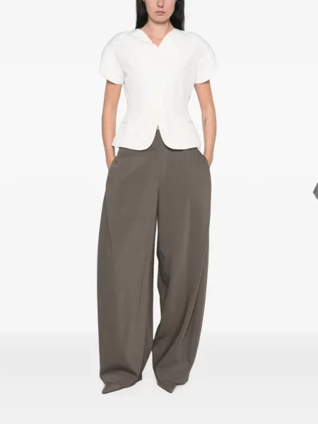 Scurt bluză Jacquemus alb