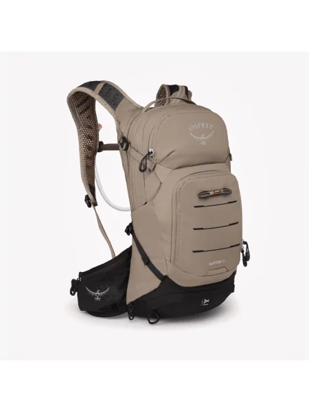 Plecak rowerowy Osprey Raptor 14 + bukłak l pediment grey beżowy