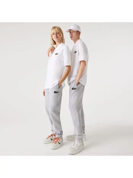 Lacoste спортивні штани унісекс з органічної сірі