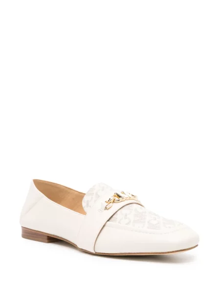 Pantofi loafer Michael Michael Kors din piele cu imagine roz