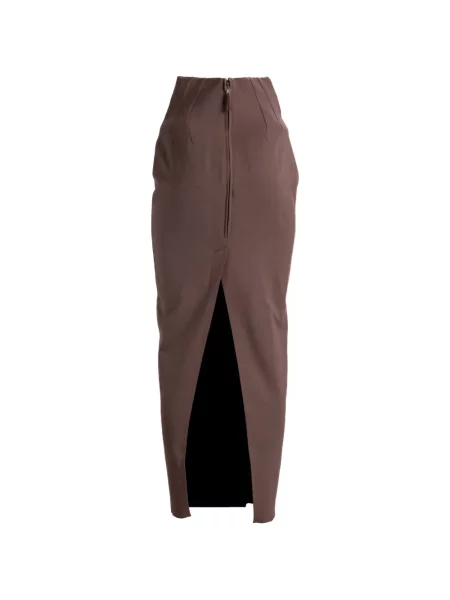 Fusta maxi Rick Owens maro