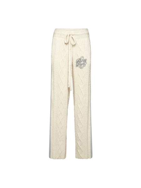 Joggery Philipp Plein wełniane beżowe