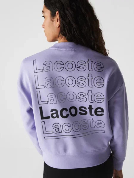 Толстовка Lacoste фіолетова
