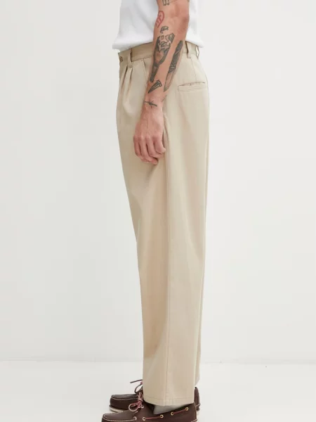A.P.C. Ricky pantaloni din bărbați bej