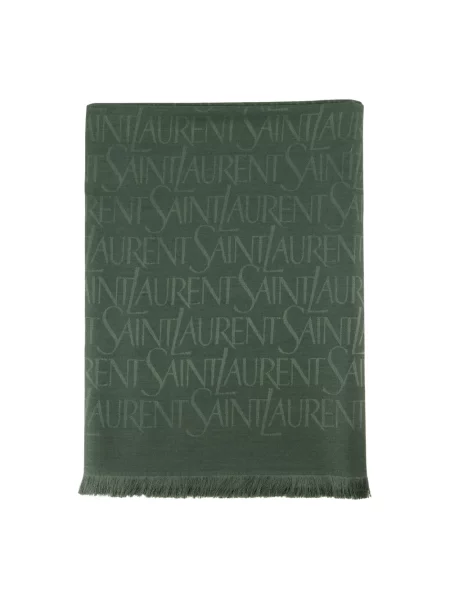Szal Saint Laurent zielona