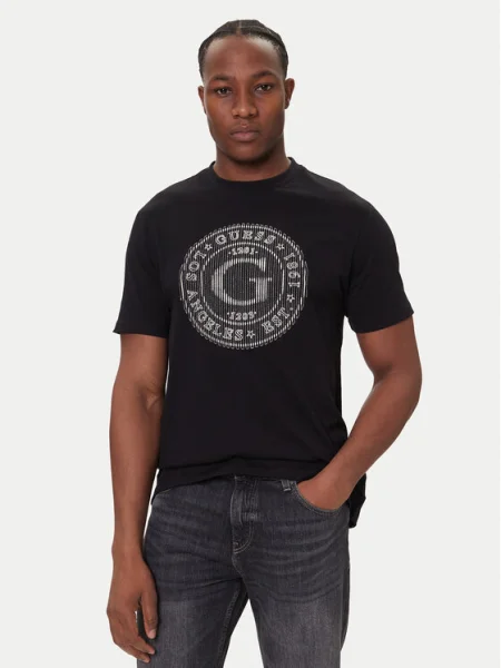 Тениска Guess черно