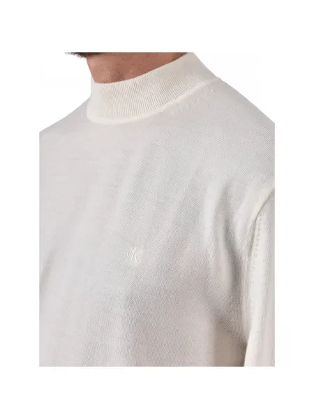 Blugi Calvin Klein de lână alb