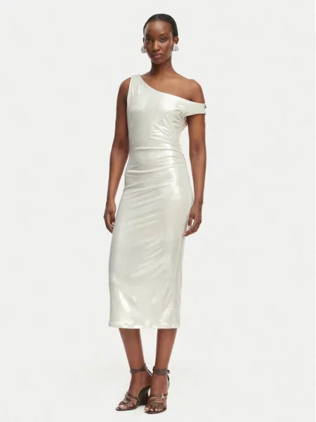 Patrizia Pepe Коктейльна сукня Кремовий