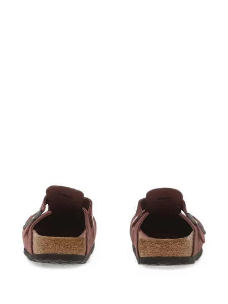Mulės Birkenstock su sagtimis ruda
