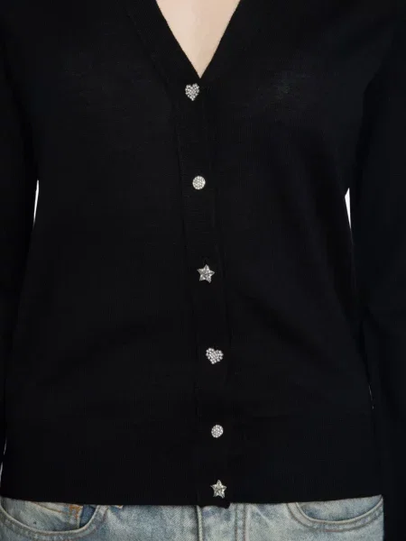 Cardigan Zadig&voltaire de lână negru