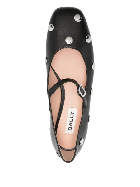 Balerini Bally cu tepi negru