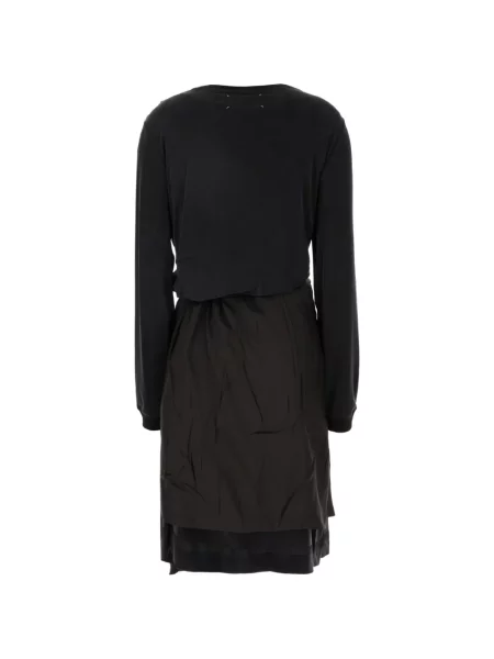 Lung rochie mini Maison Margiela negru
