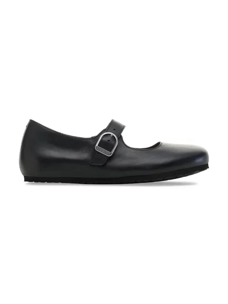 BIRKENSTOCK Balerini cu curea glezna Santa Clarita LENA' negru