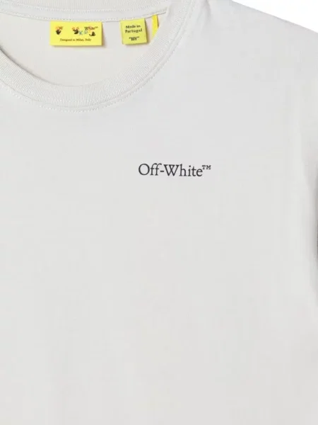 Koszulka dziecięca Off-white biała