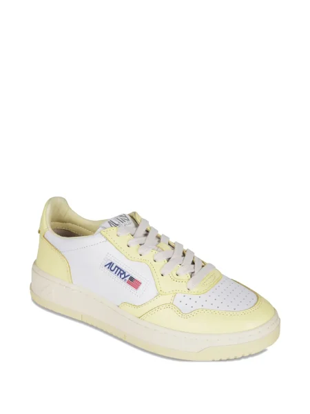 Sneakerși Autry din piele alb