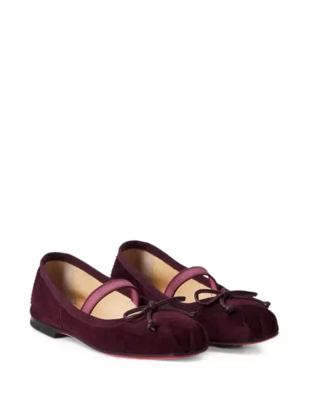 Balerinos Christian Louboutin raudona