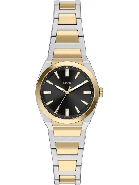 FOSSIL Ceas analogic EVERETT auriu argintiu negru