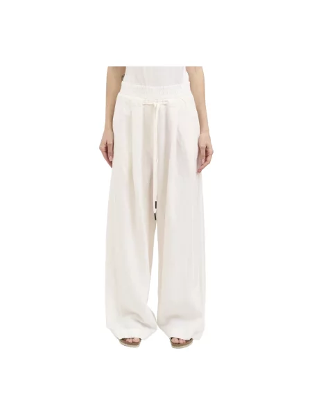 Lniane spodnie lniane Andrea Ya'aqov białe
